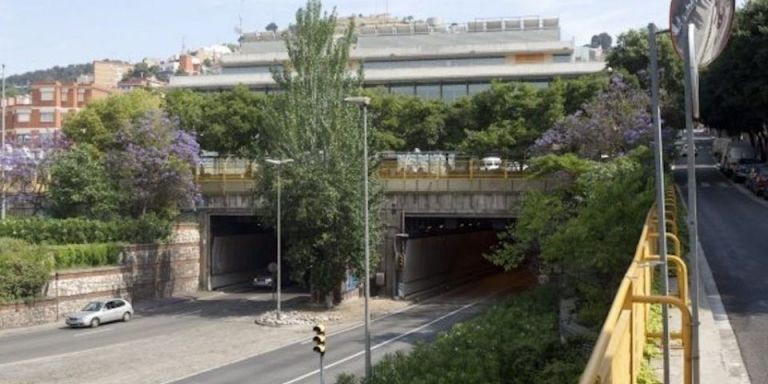 El túnel de la Rovira, en Barcelona / AYUNTAMIENTO DE BARCELONA