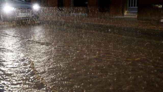 Una imagen de archivo de un día de intensa lluvia / EFE