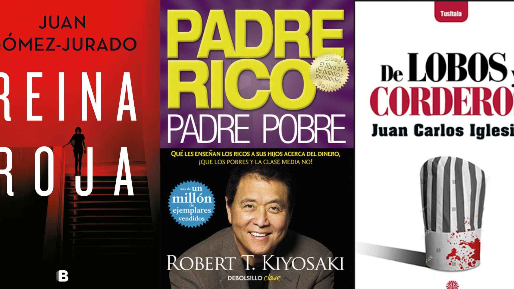 Collage de las portadas de algunos de los libros que serán 'top ventas' este Sant Jordi / BMAGAZINE