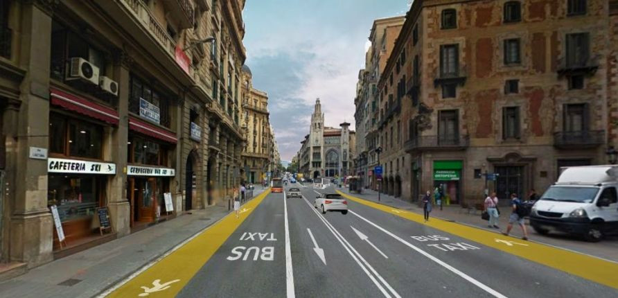 Propuesta del Ayuntamiento para Via Laietana / AYUNTAMIENTO DE BARCELONA
