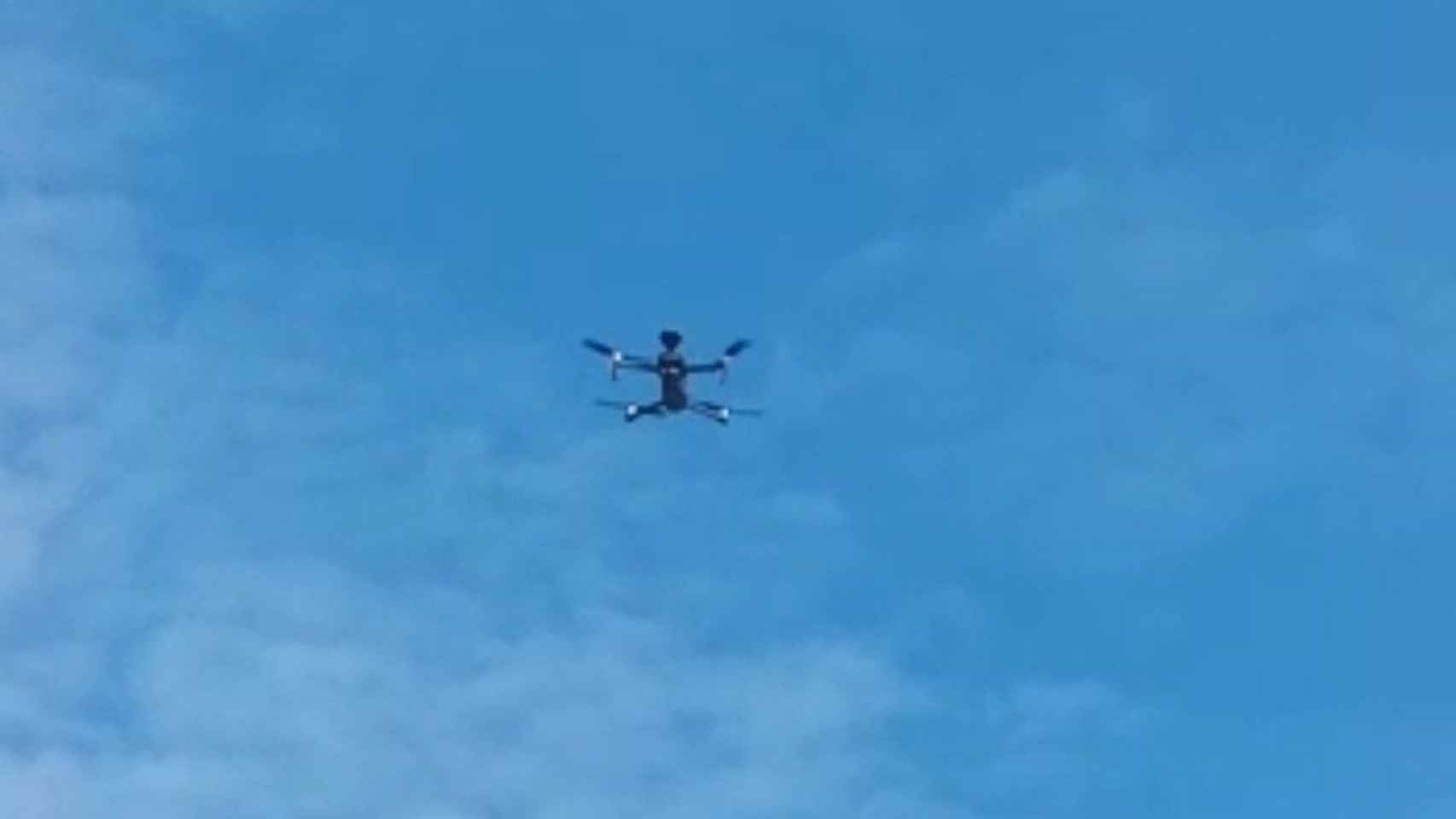 Imagen del dron que este domingo ha sobrevolado Sant Cugat / AYUNTAMIENTO DE SANT CUGAT