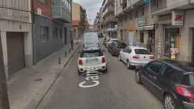 Calle Tamarit en Ripollet, donde los detenidos intentaron robar un bar / GOOGLE MAPS