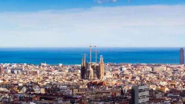 Vista panorámica de Barcelona