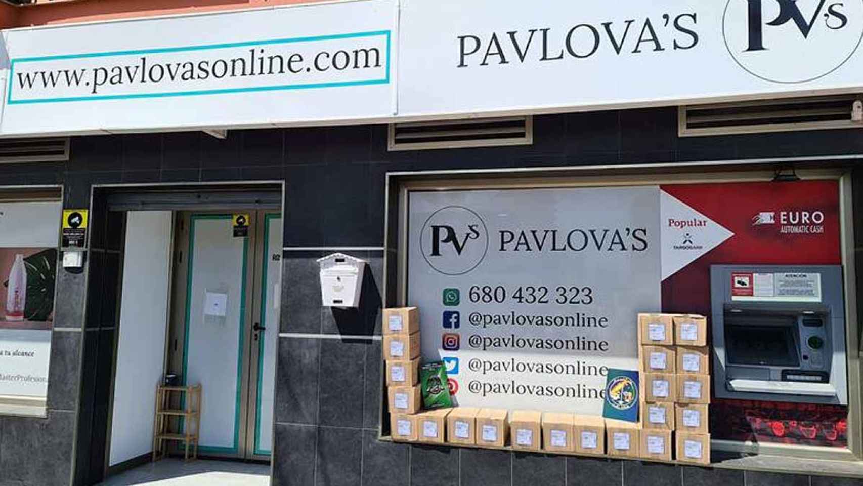 Empresa PAVLOVA'S, distribuidora de MEDI SKIN