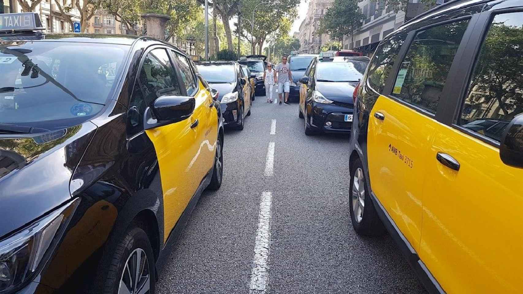 Taxis en Barcelona / EUROPA PRESS