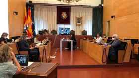 Pleno extraordinario del Ayuntamiento de Badalona para aceptar la renuncia del exalcalde Álex Pastor / AYUNTAMIENTO DE BADALONA