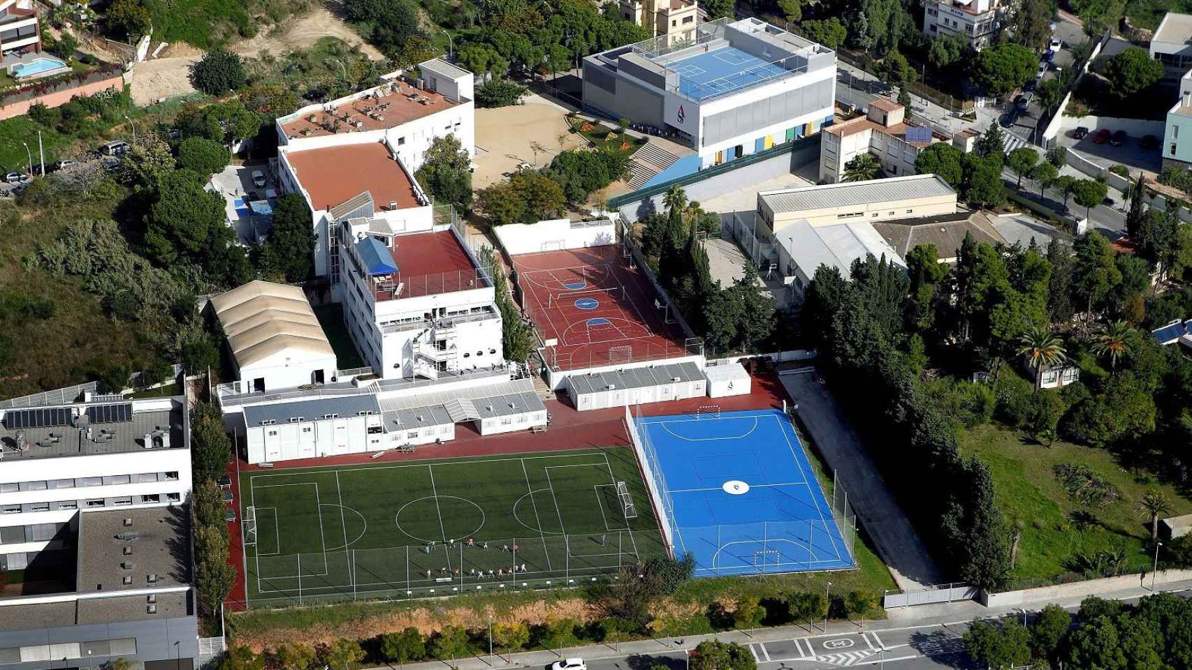 La escuela American School of Barcelona situada en Esplugues de Llobregat
