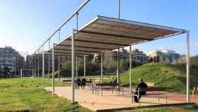 Parque de la Solidaridad, gestionado por el AMB, en Esplugues / URBADIS