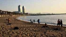 Reapertura de playas en Barcelona sin grandes aglomeraciones