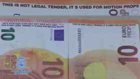 Billetes falsos de 10 euros que están circulando por el territorio / POLICÍA NACIONAL