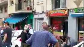 Una pelea a cuchilladas en el barrio de La Salut de Badalona acaba con dos detenidos / TWITTER