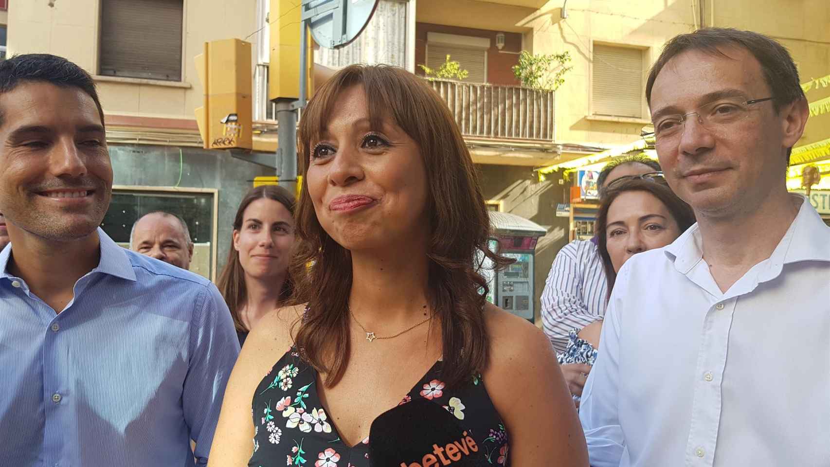 Marilén Barceló, en un acto reciente de Ciutadans en Barcelona / EUROPA PRESS