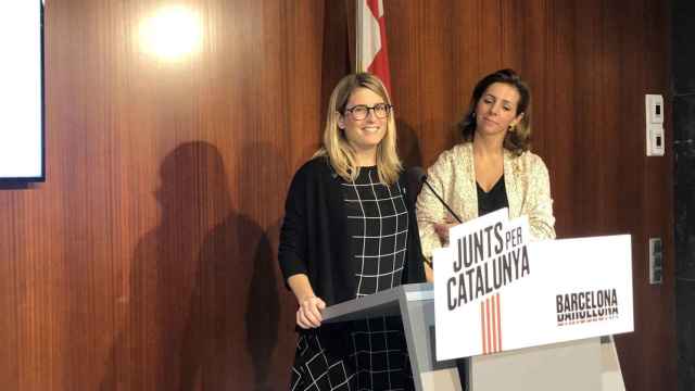 Las concejales de JxCat Elsa Artadi y Francina Vila / EUROPA PRESS