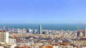 Vista de Barcelona, 23 de mayo de 2020