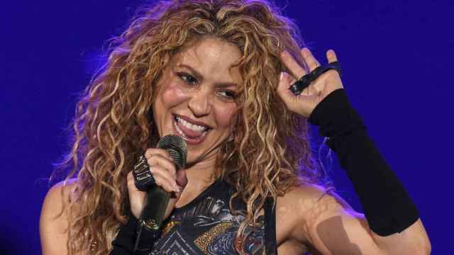 La cantante colombiana, Shakira, durante un concierto / ARCHIVO