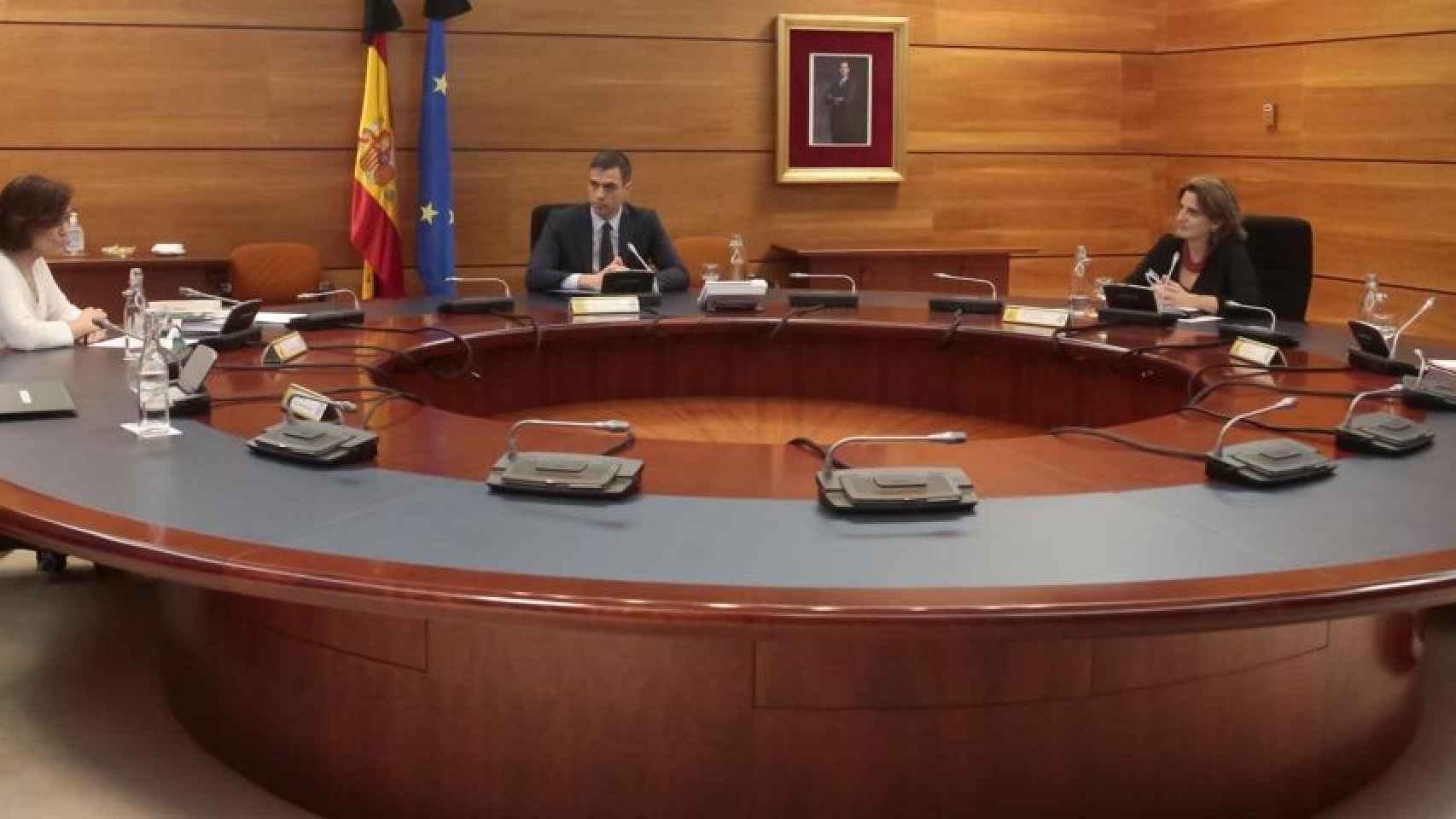 Consejo de Ministros que ha propuesto a Barcelona como sede europea de Predicciones Meteorológicas / MONCLOA
