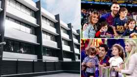 Imagen del colegio de los hijos de Messi y Suárez, que aparecen con sus familias / CG