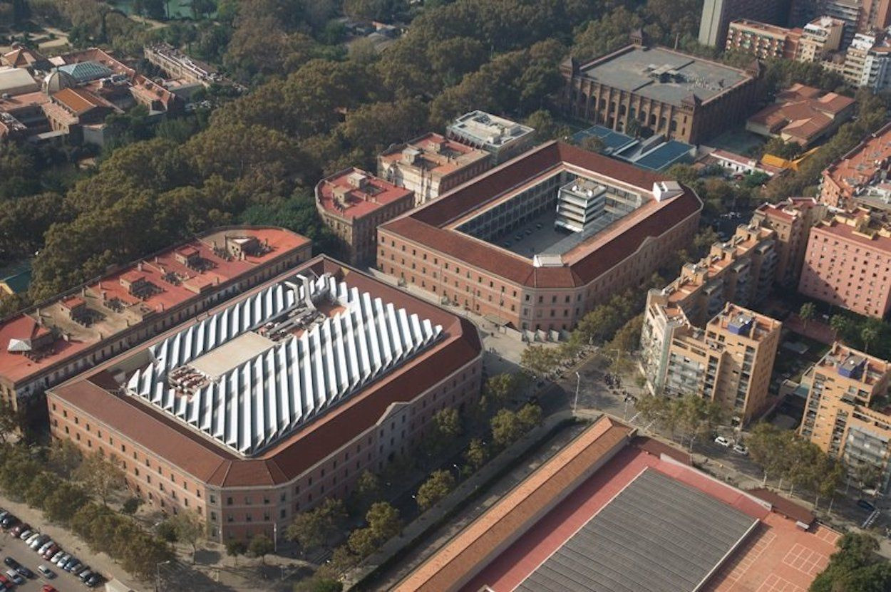 La Universidad Pompeu Fabra de Barcelona desde el aire / ARCHIVO UPF