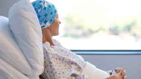 Una paciente de cáncer ingresada en un hospital