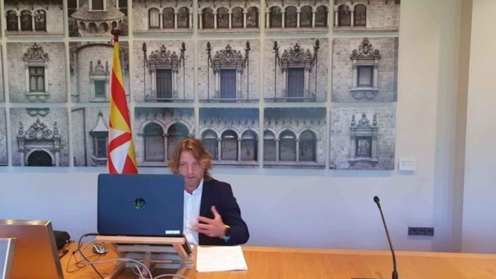 El diputado de Deportes de la Diputación de Barcelona, David Escudé / DIBA