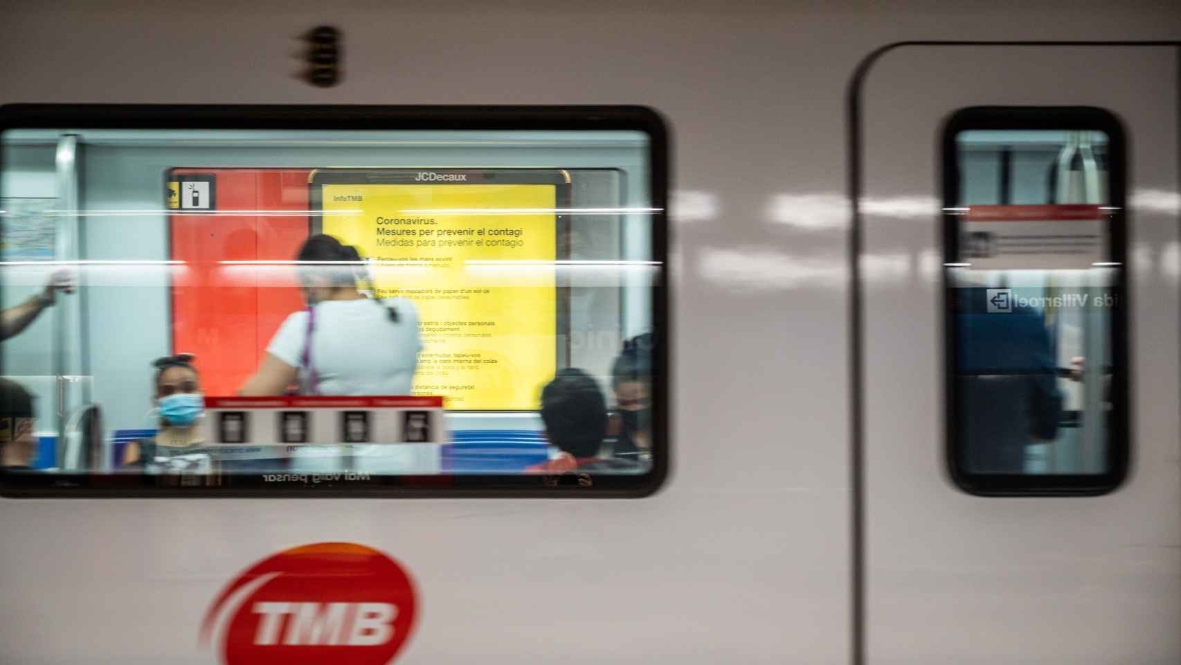 Un convoy de metro de TMB / TMB