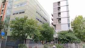 Vista panorámica de las escuelas del Eixample que reclaman el edificio abandonado / CEDIDA