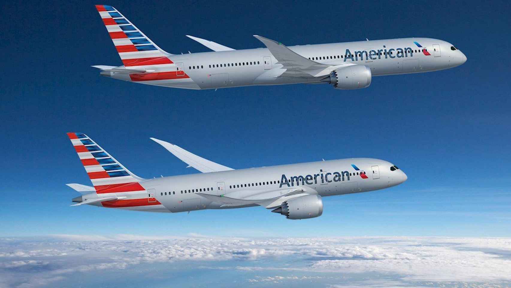 Un par de aviones de la compañía estadounidense American Airlines