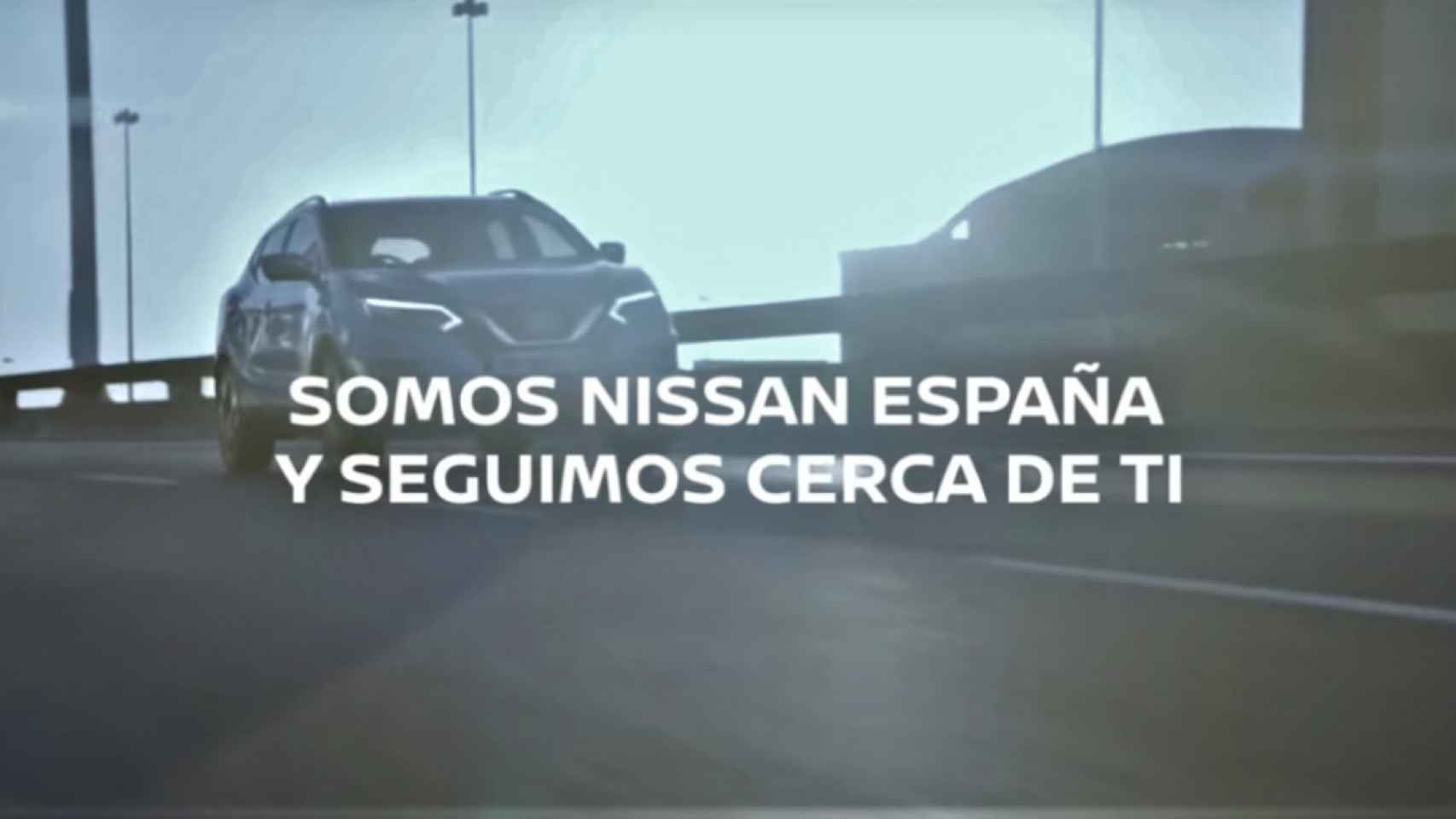 Spot de Nissan España con el polémico lema Seguimos cerca de ti / NISSAN ESPAÑA