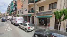 Calle Calderón de la Barca de Badalona en la que fueron detenidos los tres hermanos yihadistas / GOOGLE MAPS