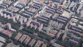 Imagen del barrio del Besòs-Maresme desde el aire / AY. DE BCN