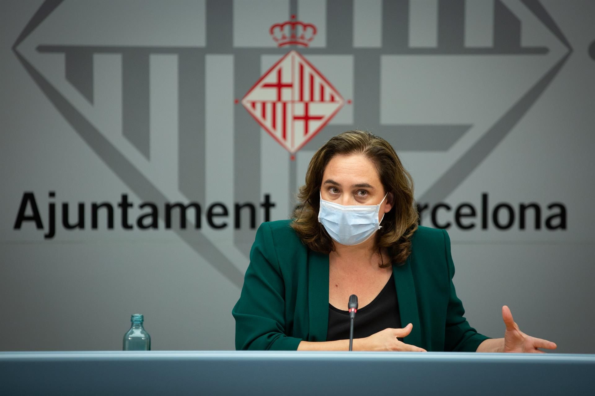 Ada Colau informa sobre la situación del coronavirus en Barcelona / EUROPA PRESS