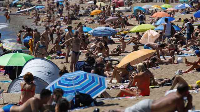 Playa de Sant Sebastià este domingo