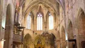 Interior de la Iglesia de Sant Jaume de Barcelona