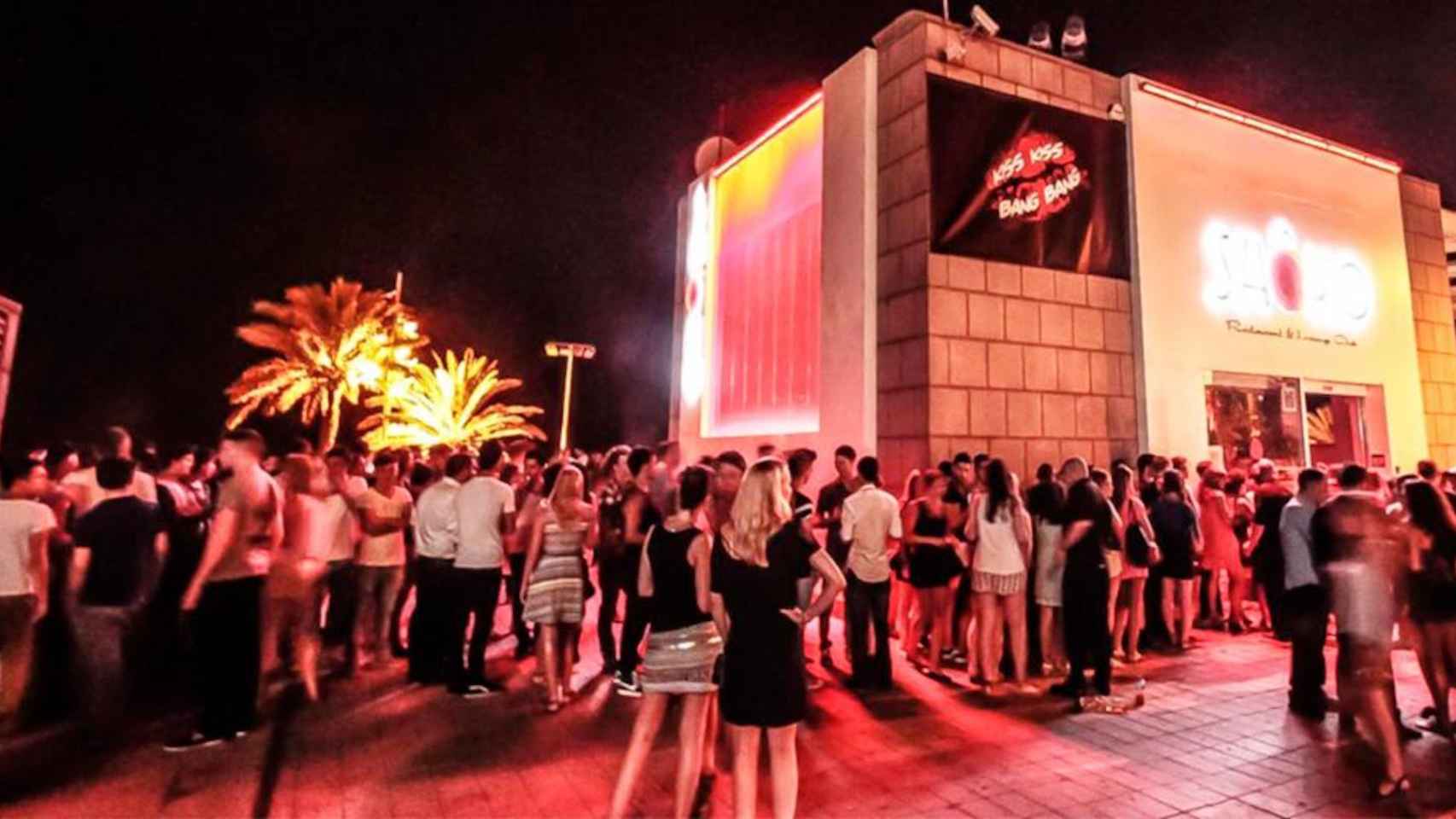Exterior de la discoteca Shoko, en el frente marítimo de la Barceloneta / CG