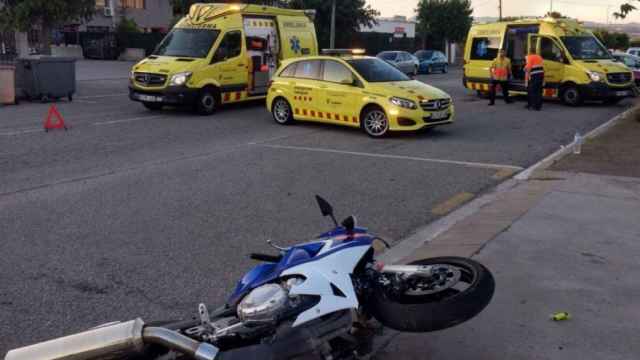 Accidente de moto en la Roca del Vallès en una imagen de recurso / ARCHIVO