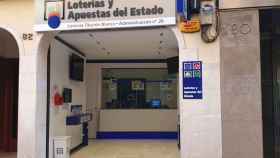 Administración de lotería en el municipio barcelonés de Terrassa
