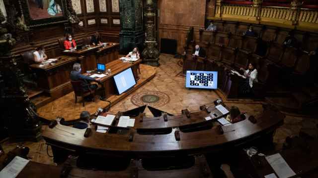Pleno municipal de Barcelona / EUROPA PRESS