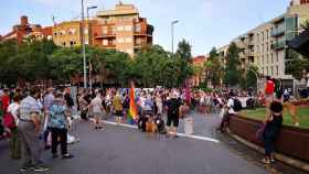 Manifestación esta tarde en la plaza de la República de Barcelona / TWITTER