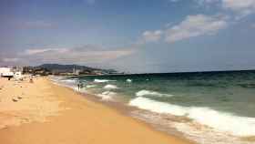 Imagen de archivo de la playa de l'Estació, en Badalona / PINTEREST