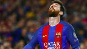 Leo Messi durante un partido / EFE