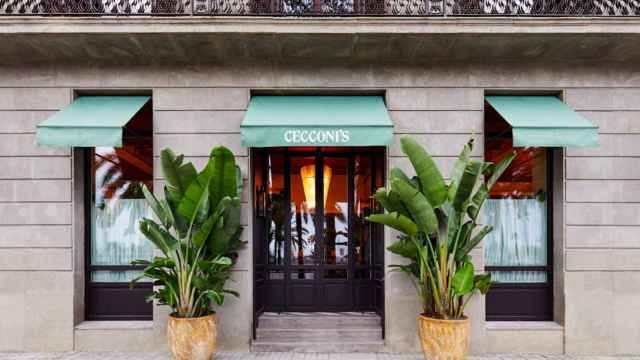 Fachada del restaurante Cecconi's de Barcelona en el que se citaron Messi y Suárez / GOOGLE MAPS