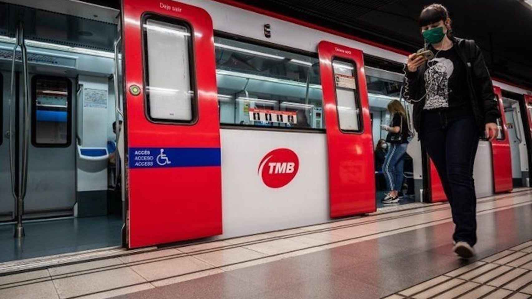 Imagen de archivo del Metro de Barcelona / TMB