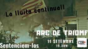 Cartel de los CDR para la concentración del 11-S / @CDR_Barcelones