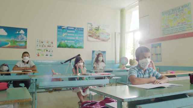 Niños en clase después de la vuelta al cole / ARCHIVO