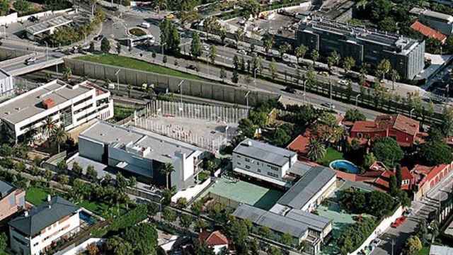 Imagen aérea del St Peter's School de Barcelona / ARCHIVO