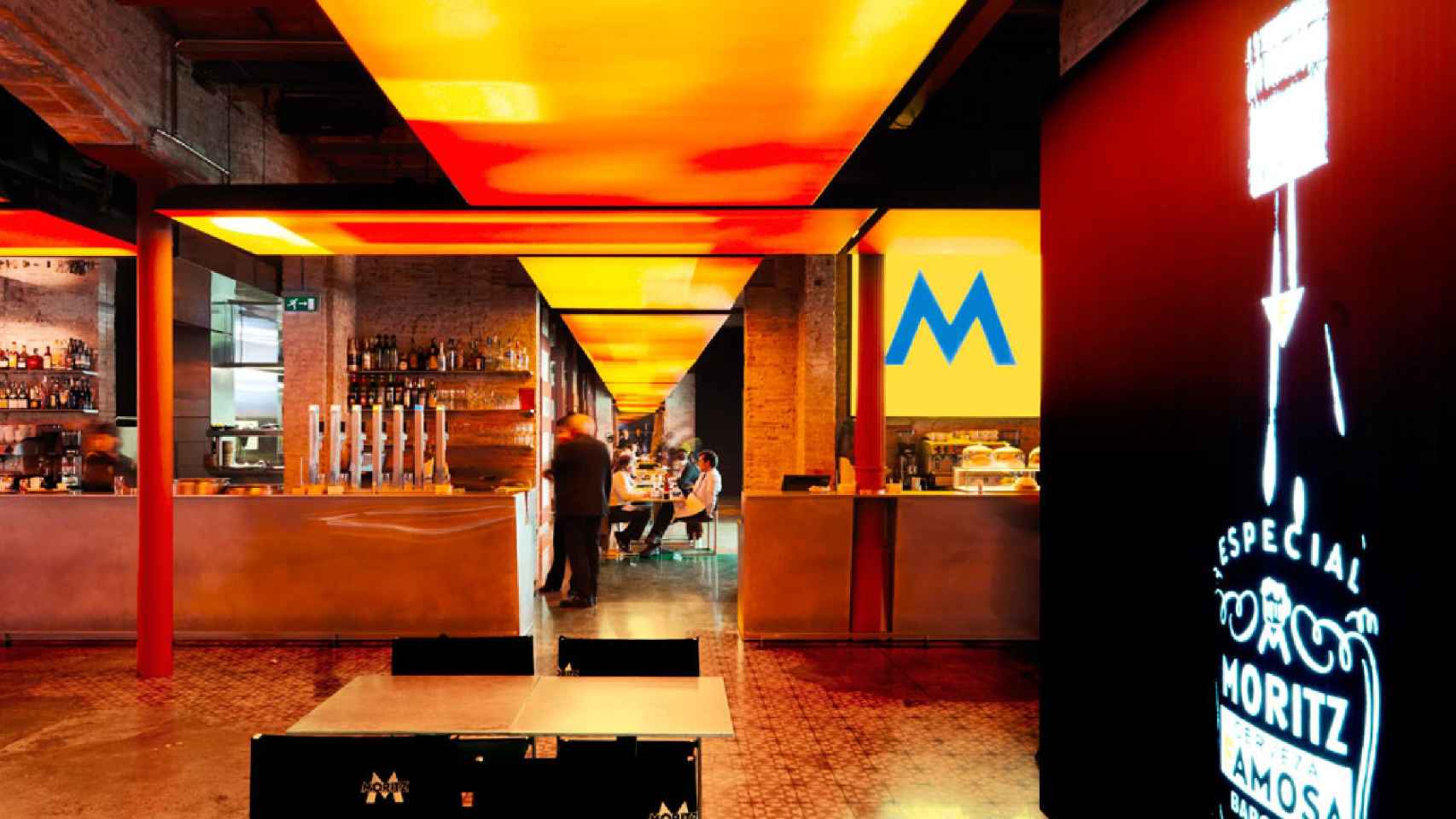 Una imagen del interior de la Fábrica Moritz en Barcelona / MORITZ