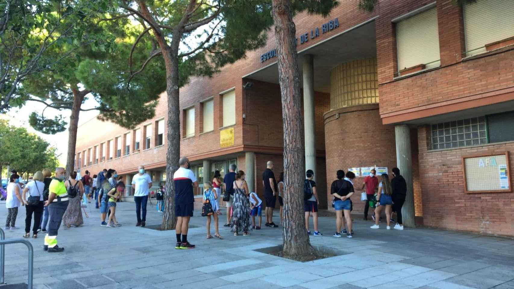 Vuelta al cole en la Escuela Prat de la Riba de Esplugues / RP