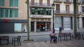 Fachada del local barcelonés Núria de La Rambla / EUROPA PRESS