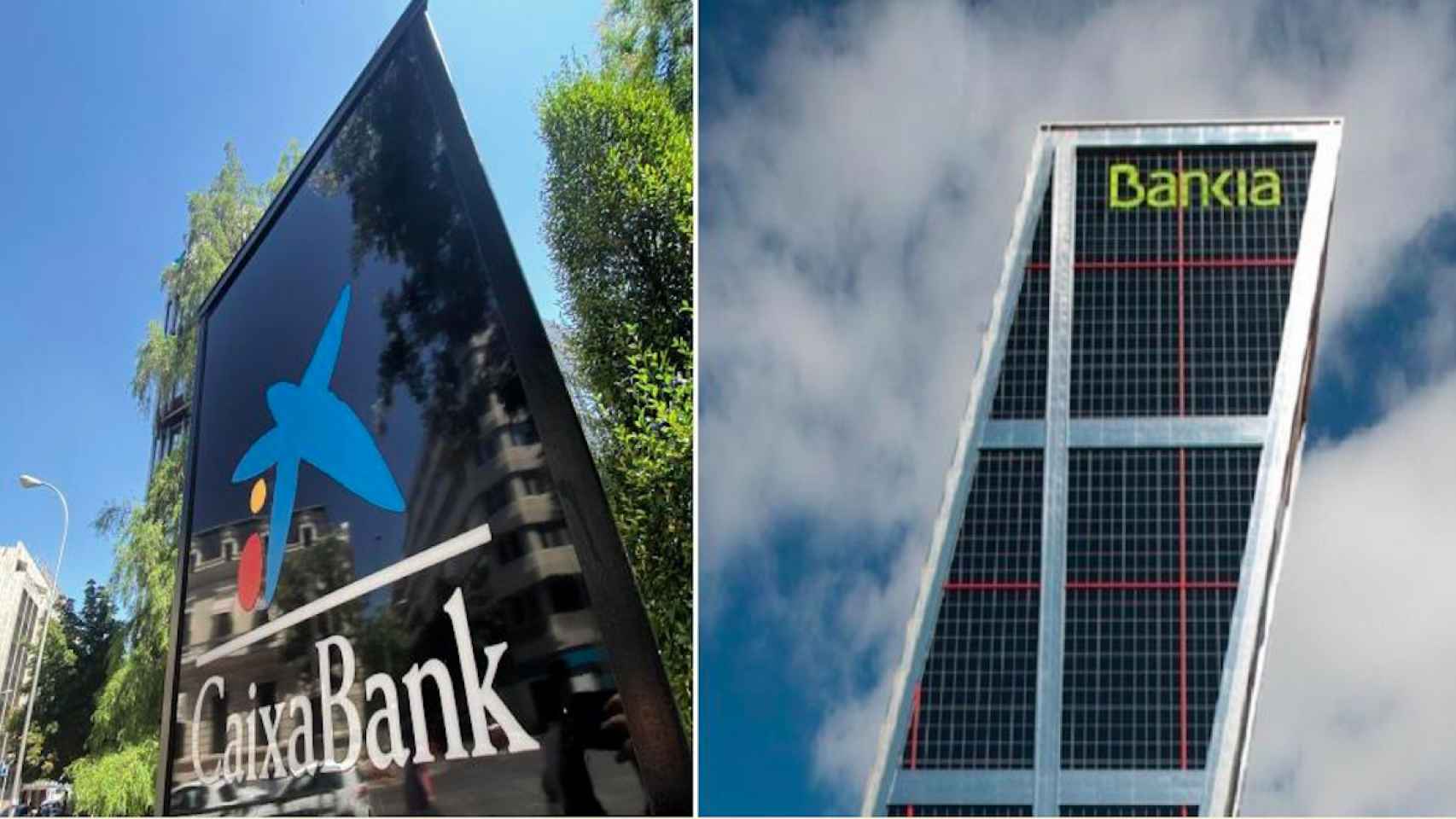 Caixabank y Bankia