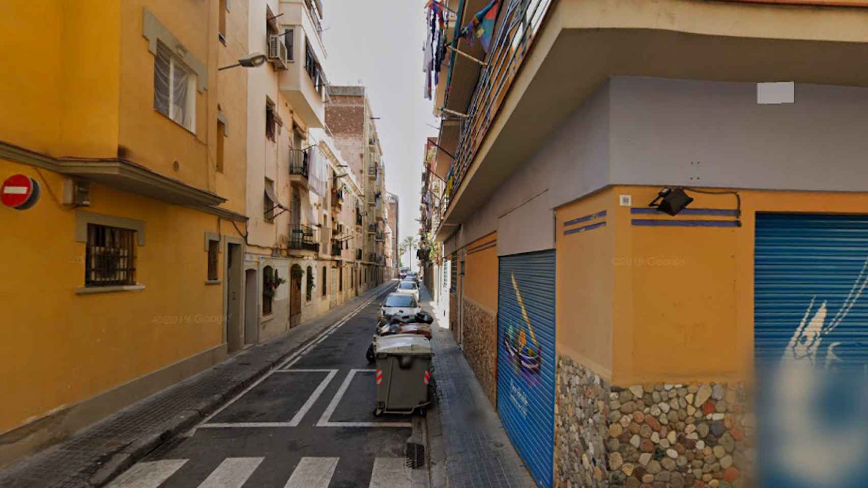Foto de la calle de l'Almirall Aixada / GOOGLE MAPS